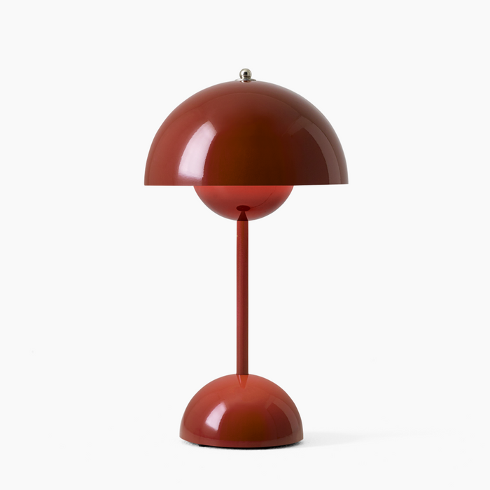 Mushroom Pod LED Table Lamp | Rechargeable Touch Control Night Light | Dimmable Nordic Bedside