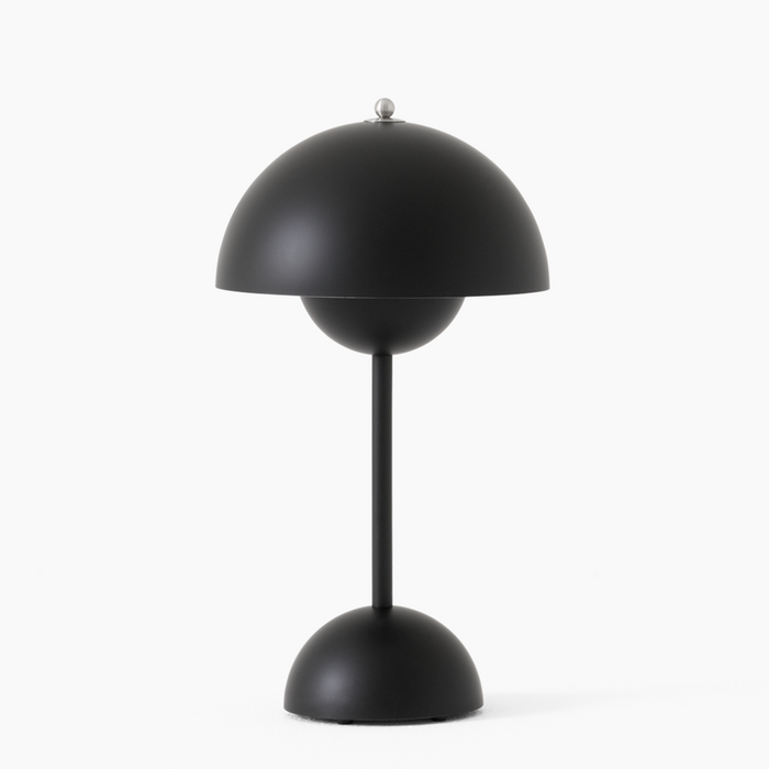 Mushroom Pod LED Table Lamp | Rechargeable Touch Control Night Light | Dimmable Nordic Bedside