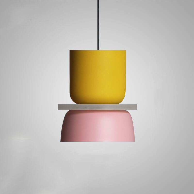 Nordic Colorful Macaron Pendant Light | Scandinavian Charm | Dining Room
