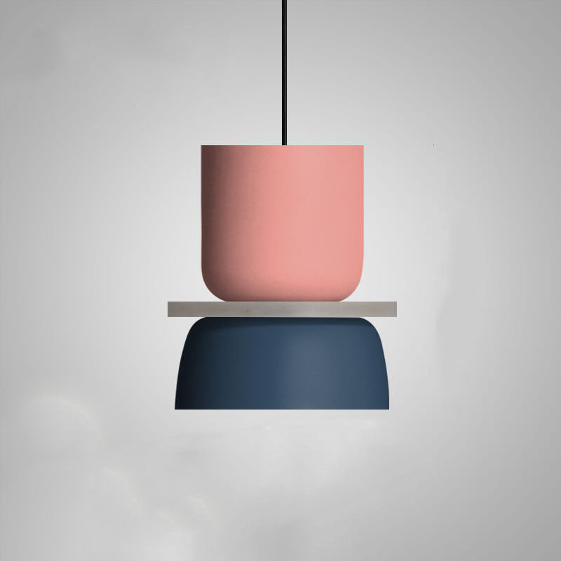 Nordic Colorful Macaron Pendant Light | Scandinavian Charm | Dining Room