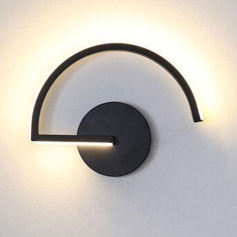 Curves Line LED Wall Light | Modern Minimalist Arc Design | Bedroom