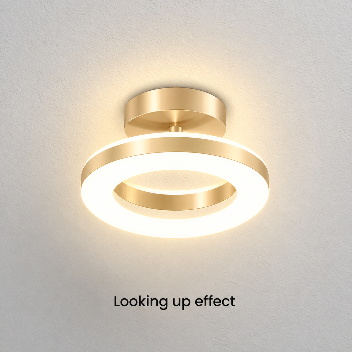 Acrylic Round LED Ceiling Light | Modern Hallway & Entrance Fixture | Bedroom