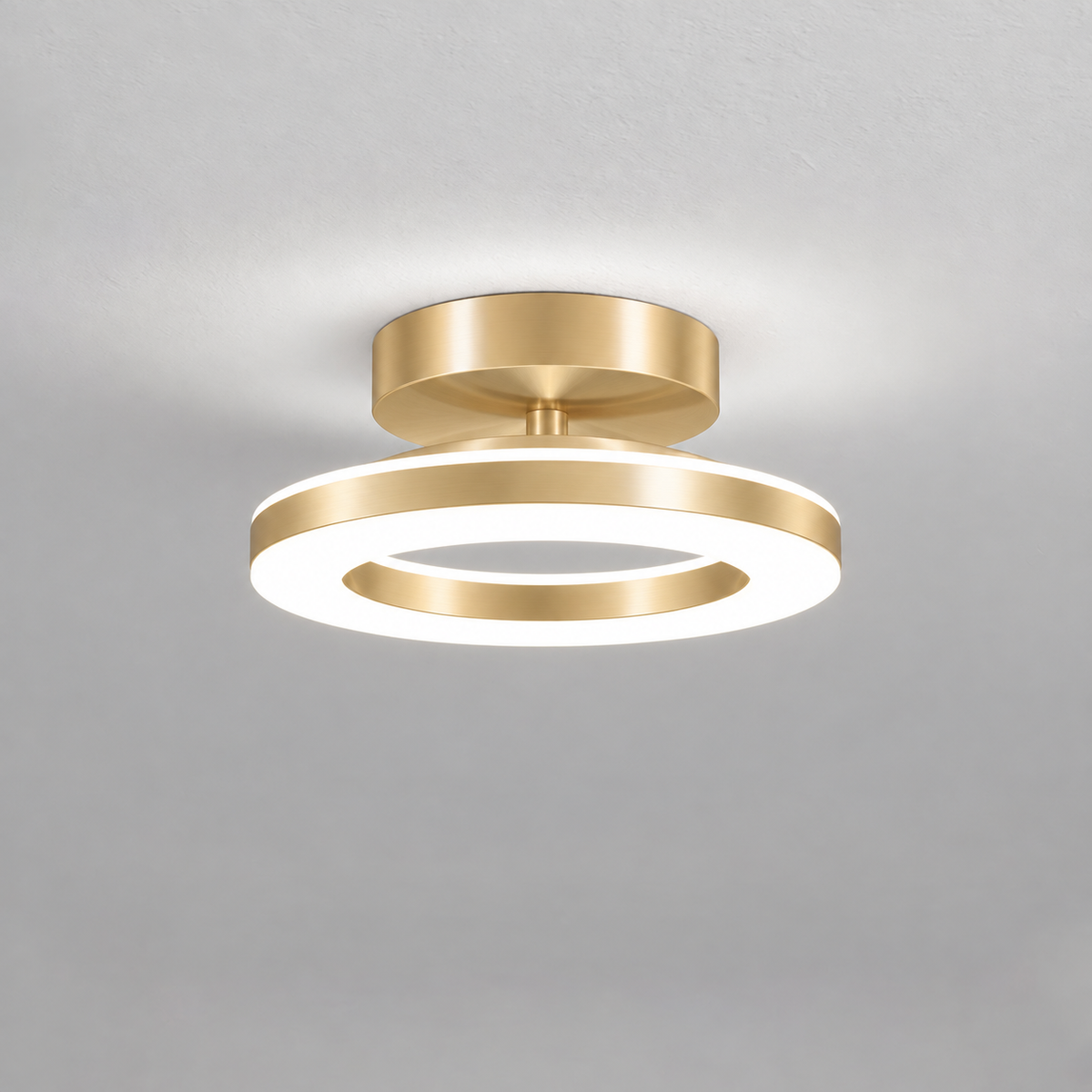 Acrylic Round LED Ceiling Light | Modern Hallway & Entrance Fixture | Bedroom