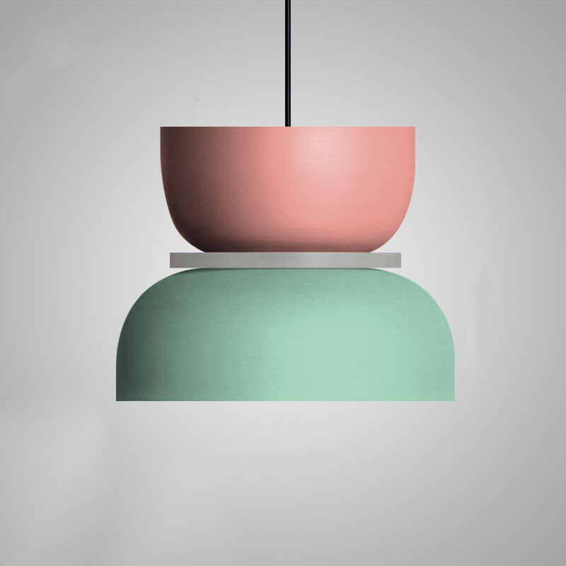 Nordic Colorful Macaron Pendant Light | Scandinavian Charm | Dining Room