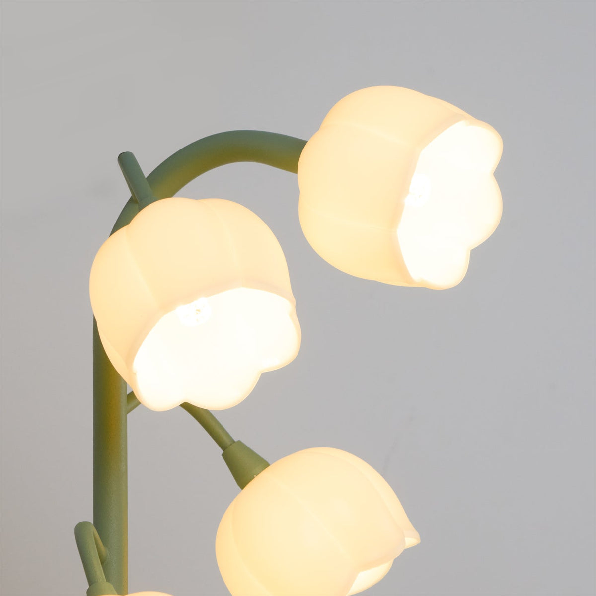 Bell Orchid Table Lamp | Elegant Floral Indoor Light | Metal LED Art Deco Bedside