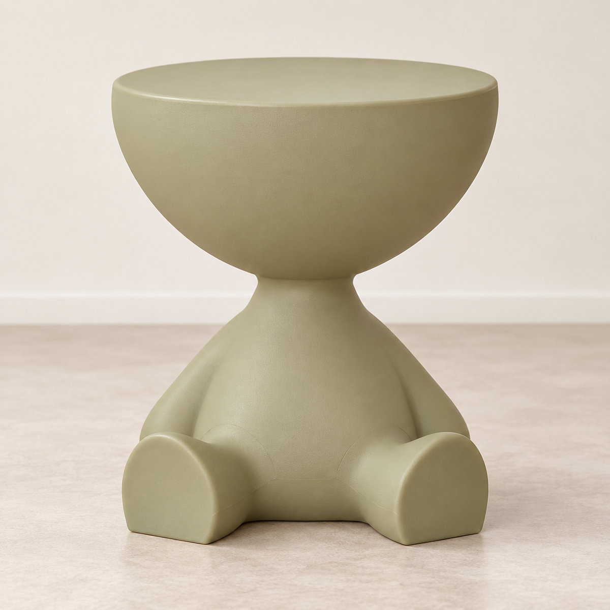 Cartoon Bear Side Table | Modern Creative Coffee Table | Living Room And Bedroom