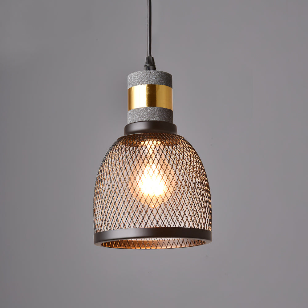 Urban Concrete Pendant Light | Industrial LED Hanging Lamp | Metal Nordic Dining Room