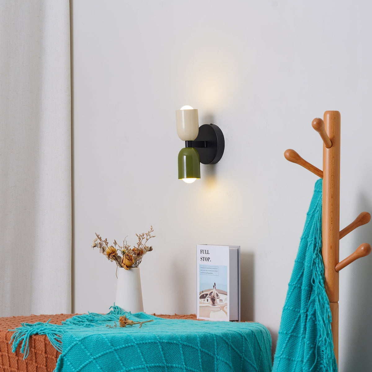 Colorful Bedside Wall Lamp | Nordic Macaron Wall Light | Bedroom