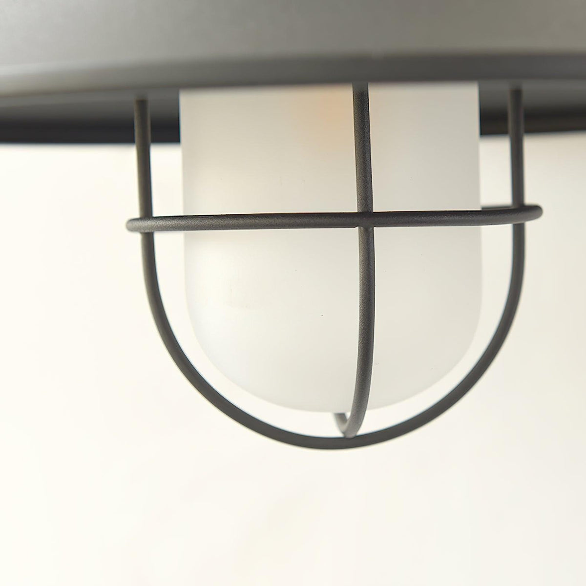 Felix Outdoor Wall Lamp | Industrial Waterproof Light Fixture | Glass LED Solar Garden