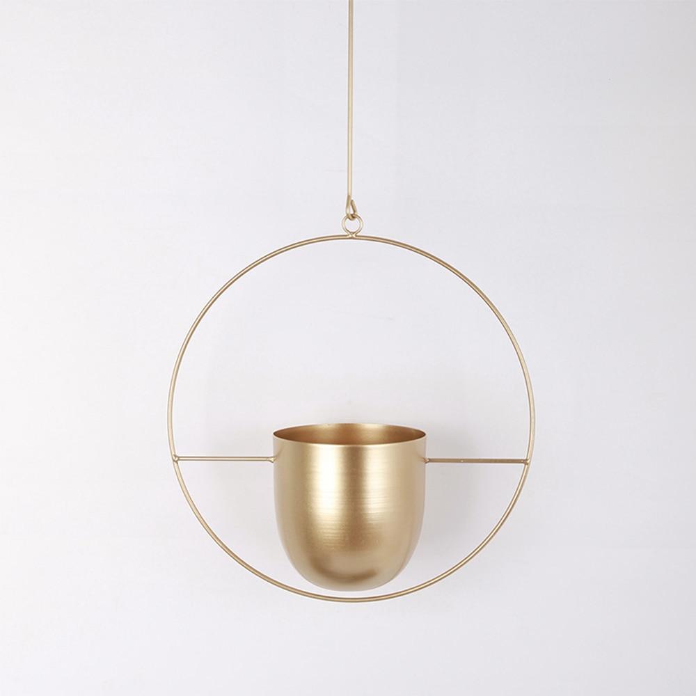 FloraFrame Hanging Planter | Modern Minimalist Iron Design | Wall Organiser Adjustable Hallway