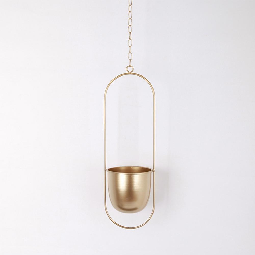 FloraFrame Hanging Planter | Modern Minimalist Iron Design | Wall Organiser Adjustable Hallway
