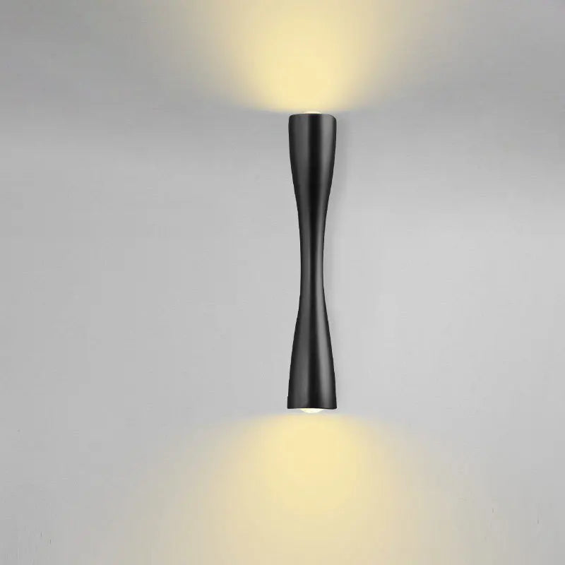 Modern Gold Wall Light | Nordic Up & Down Waterproof Lamp | Aluminium LED Bedroom