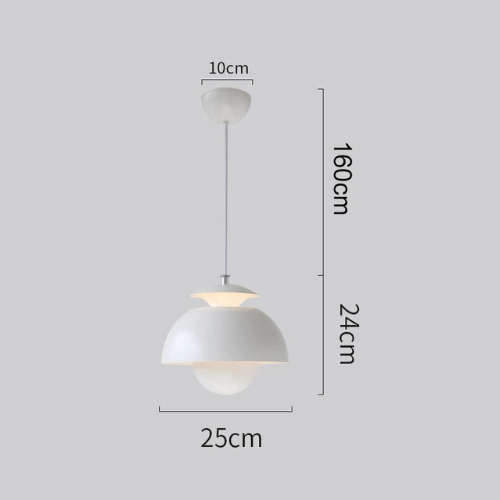 Scandinavian Modern LED Pendant Light | Timeless Nordic Design | Dining Room