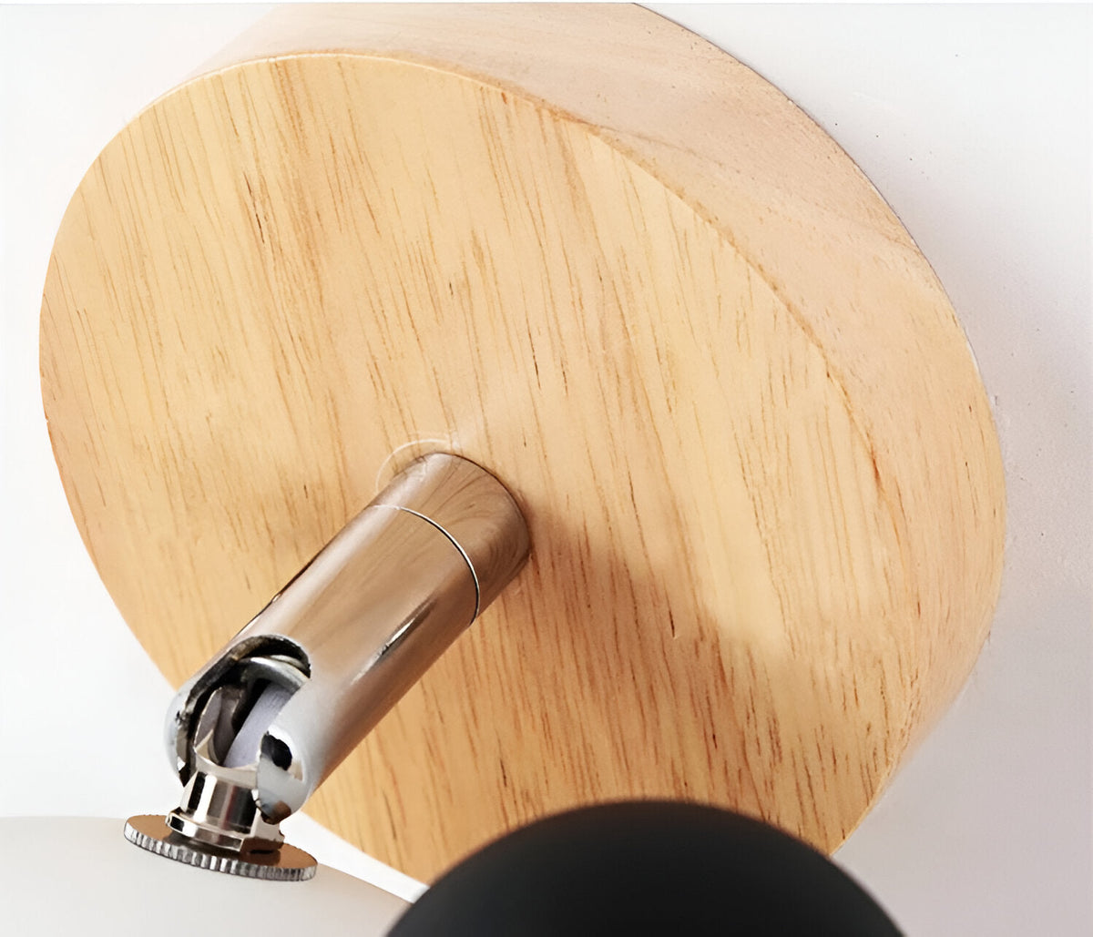 FlashMouse Wall Lamp | Playful Modern Design | Wall Light Wood Aluminium LED Adjustable Bedroom