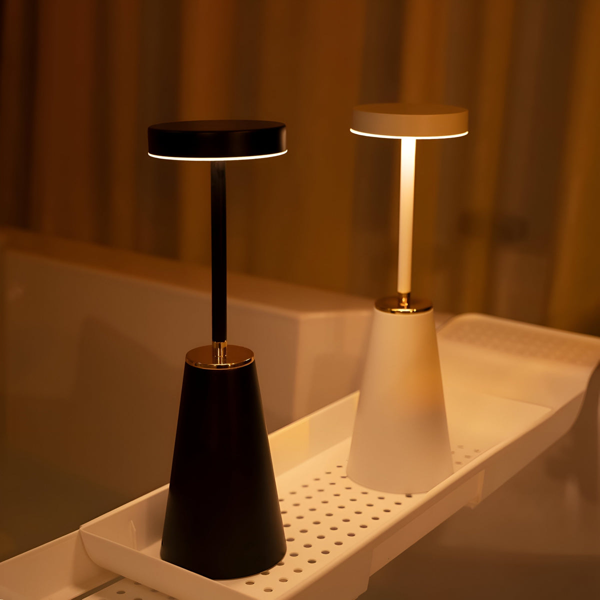 Sleek Lamp | Wireless Rechargeable Table Lamp | LED Touch Control Adjustable Bedside