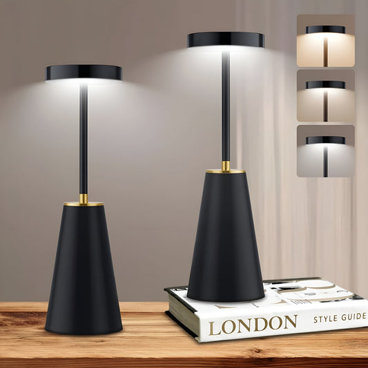 Sleek Lamp | Wireless Rechargeable Table Lamp | LED Touch Control Adjustable Bedside