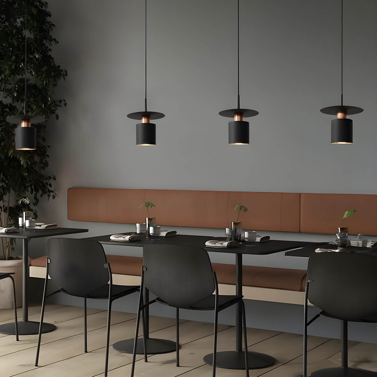 Pendant Light | Modern Minimalist Ceiling Lamp | Metal Dining Room