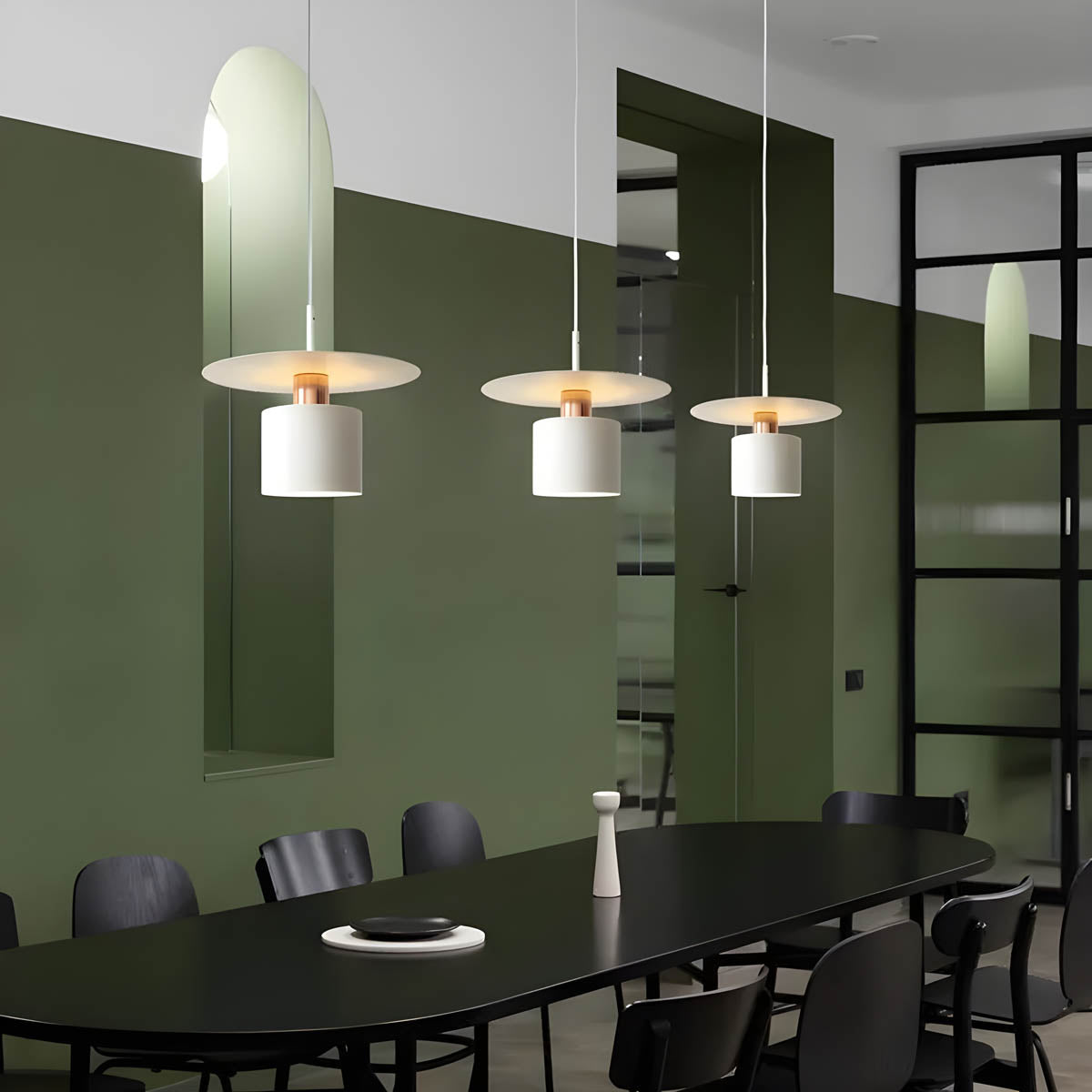 Pendant Light | Modern Minimalist Ceiling Lamp | Metal Dining Room
