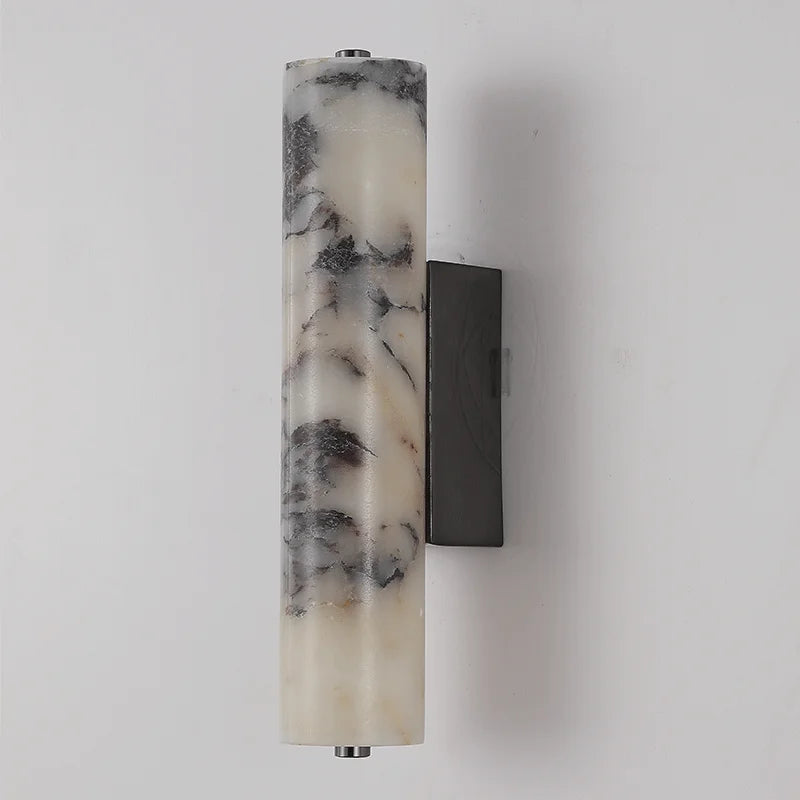 LuxeStone | Italian Style Natural Marble Wall Lamp | Modern Luxury Sconce | Wall Light LED