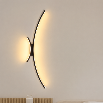 Modern LED Wall Light | Linear Wall Sconce for Bathroom, Living Room & Dining Spaces | Bedroom