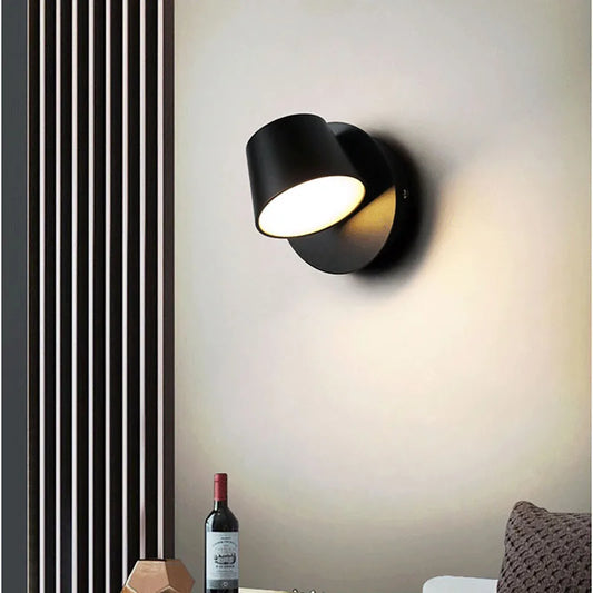 Rotatable LED Wall Lamp | Modern Adjustable Lighting | Wall Light Bedroom