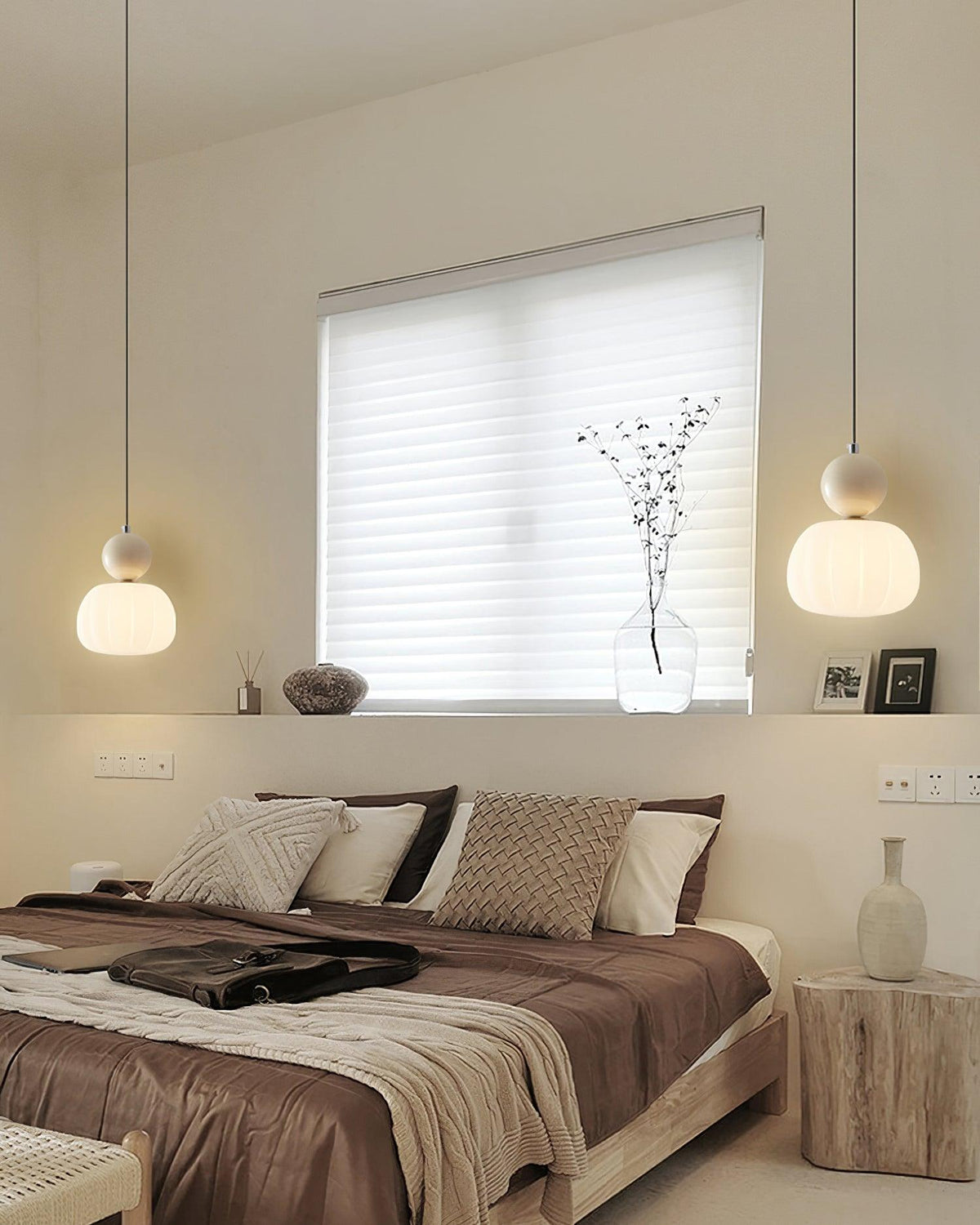 Yedra Pendant Lamp | Organic Round Acrylic Design | Pendant Light Metal Nordic Art Deco