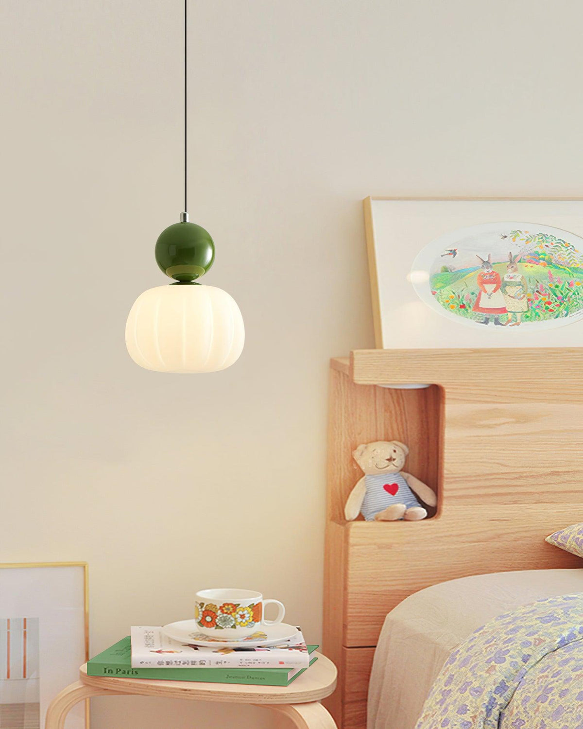 Yedra Pendant Lamp | Organic Round Acrylic Design | Pendant Light Metal Nordic Art Deco