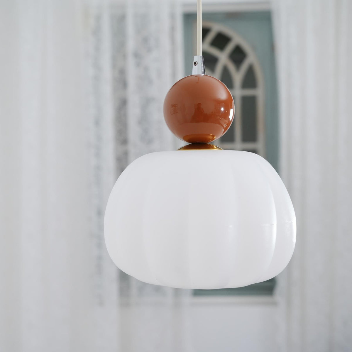 Yedra Pendant Lamp | Organic Round Acrylic Design | Pendant Light Metal Nordic Art Deco