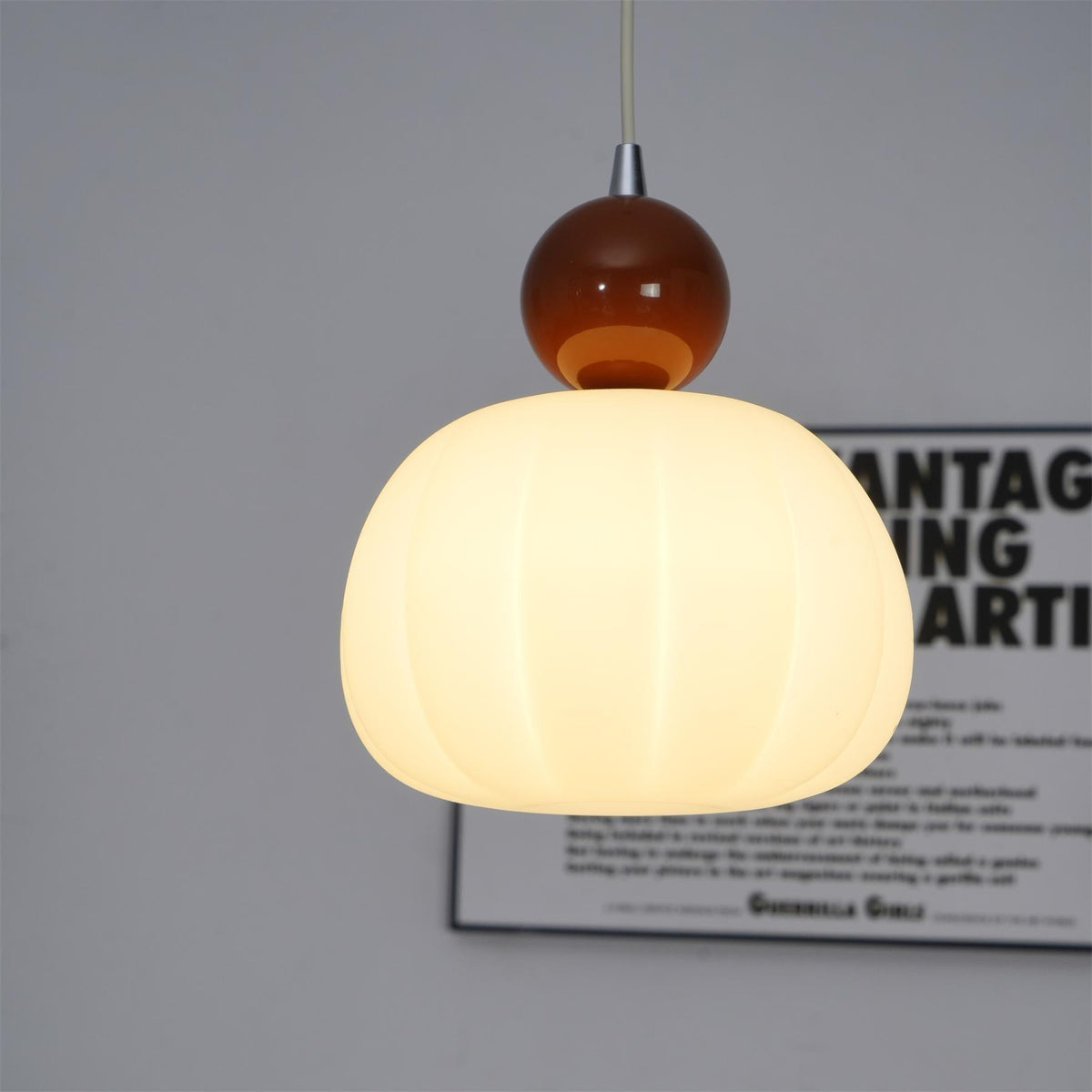 Yedra Pendant Lamp | Organic Round Acrylic Design | Pendant Light Metal Nordic Art Deco