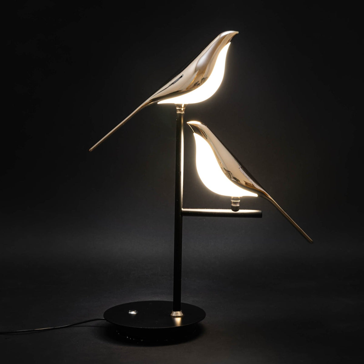 Golden Birdlight Wall Lamp | Modern Nordic LED Wall Sconce | Wall Light Metal Bedroom
