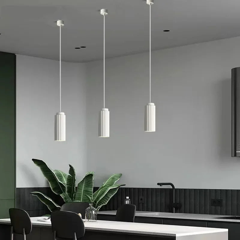 NordicGlow Pendant Light | Scandinavian LED Design | Glass Metal Nordic Dining Room