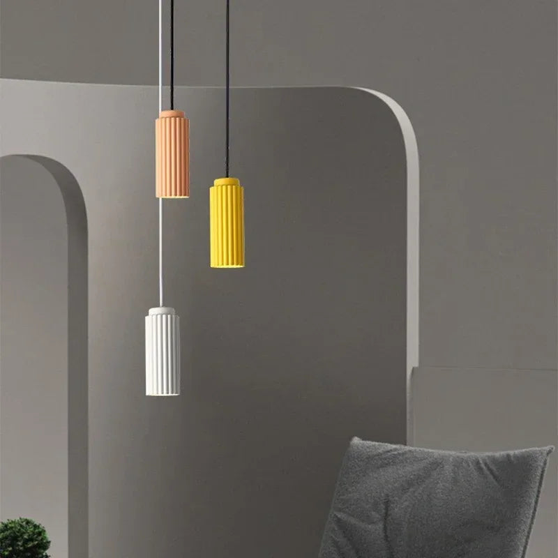 NordicGlow Pendant Light | Scandinavian LED Design | Glass Metal Nordic Dining Room