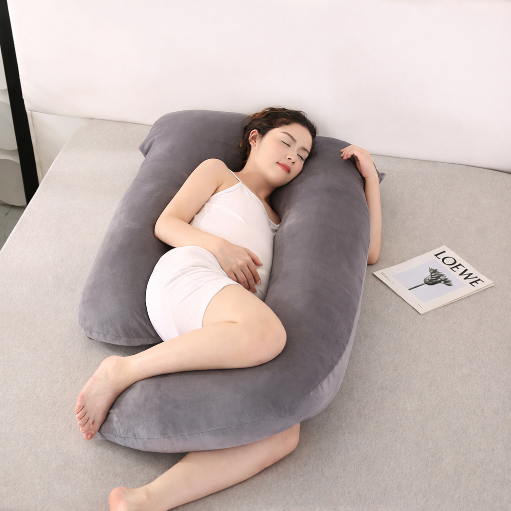 Pregnancy Pillow Body Pillow U Shape Sleeping Cushion | Soft Furnishing Sofa