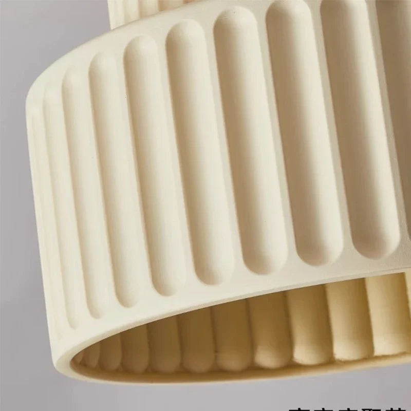 Nordic Ripple Ceiling Light | Sculptural Form, Soft Illumination | Bedroom