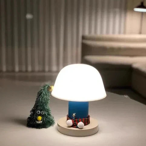 Mushroom Table Lamp | Modern Rechargeable LED Light | Bedside