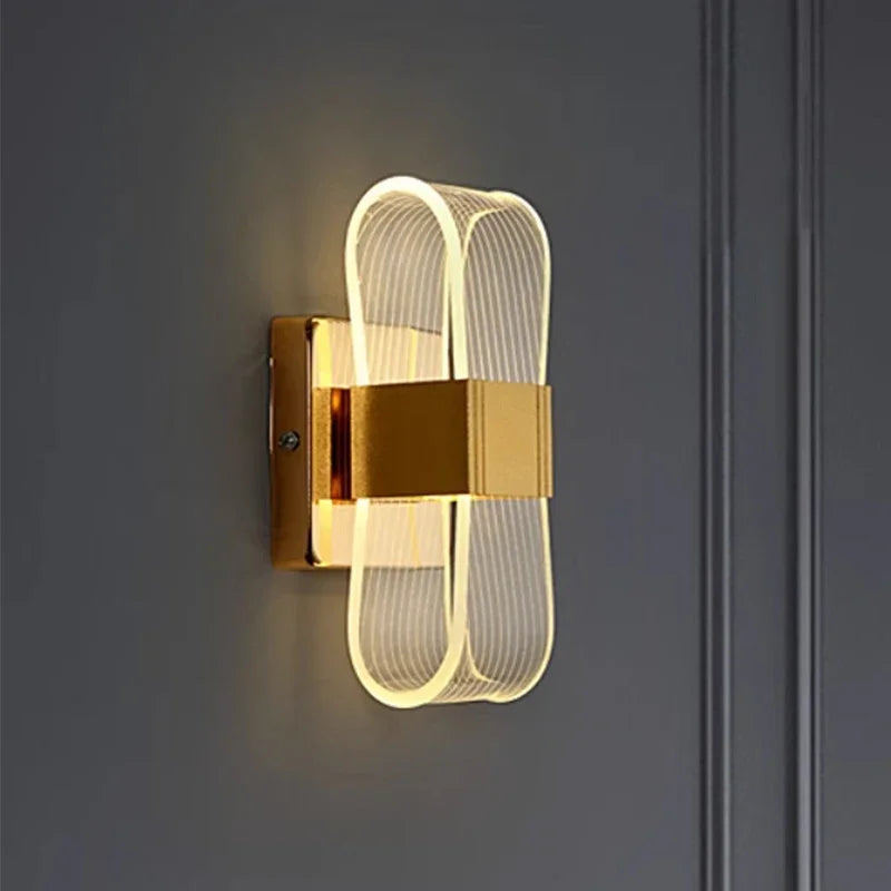 Nordic Luxury LED Wall Lamp | Modern Aluminium Decorative Light | Bedroom