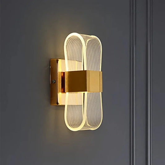 Nordic Luxury LED Wall Lamp | Modern Aluminium Decorative Light | Bedroom