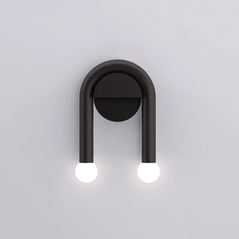 Arcus Modern Wall Light | Minimalist Nordic LED Design | Glass Iron Bedroom