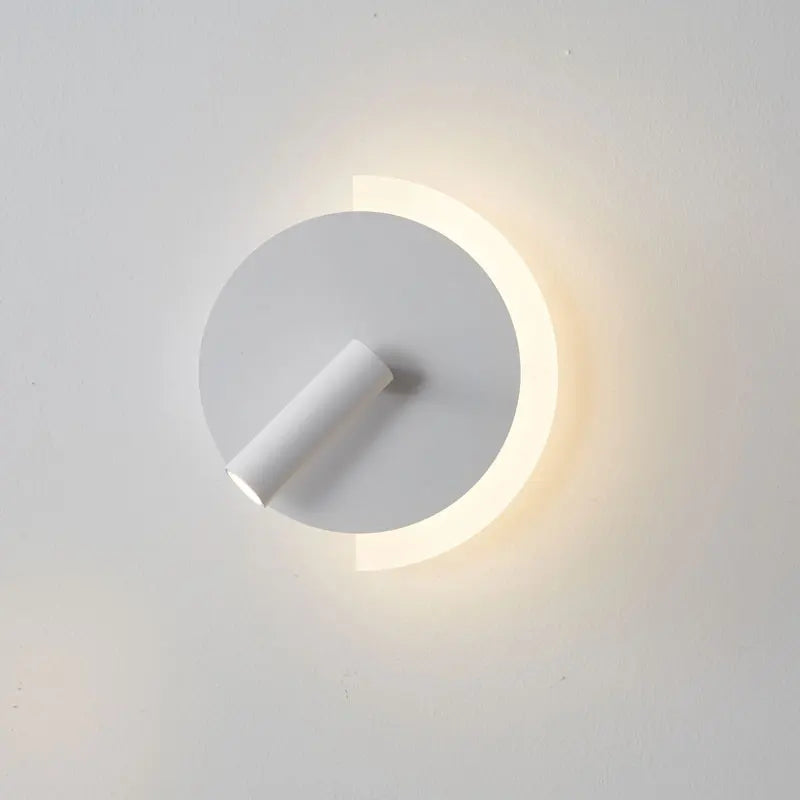 LunaSpot Wall Light | Modern LED Bedside Design | Nordic Bedroom