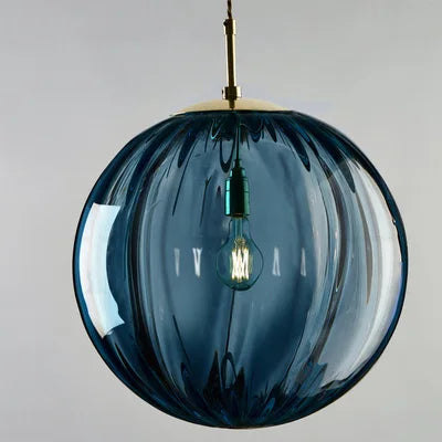 Modern Glass Ball Pendant Light | Nordic Elegance for Every Space | Brass Handcrafted
