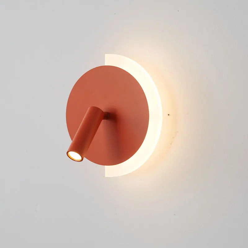 LunaSpot Wall Light | Modern LED Bedside Design | Nordic Bedroom