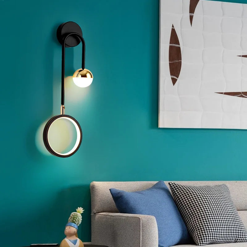 Orbis Wall Light | Modern Nordic LED Design | Bedroom