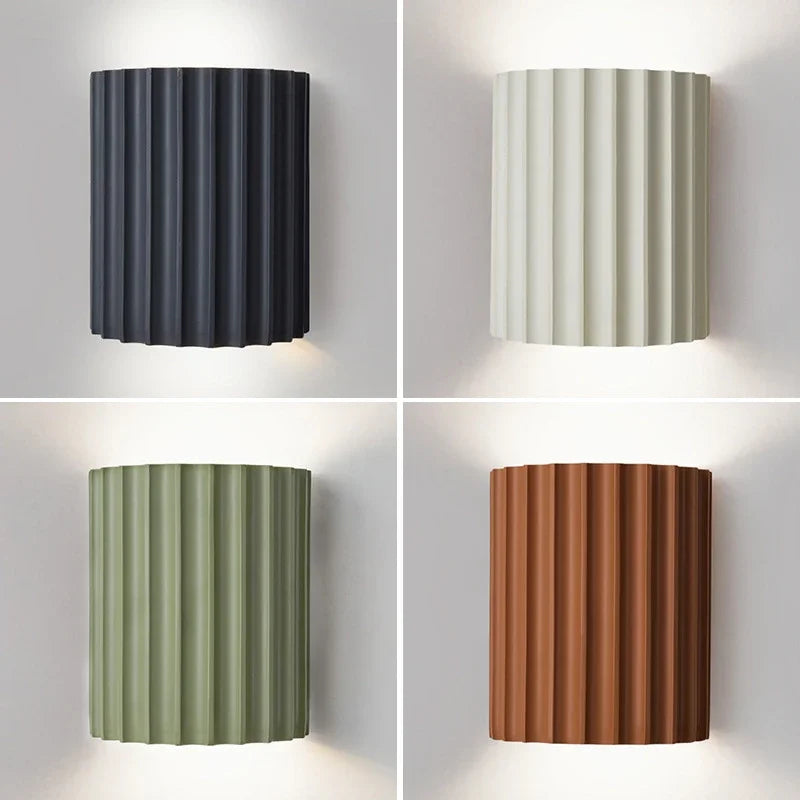 Nordic Modern Resin Wall Lamp | Stylish Indoor Wall Light | Bedroom