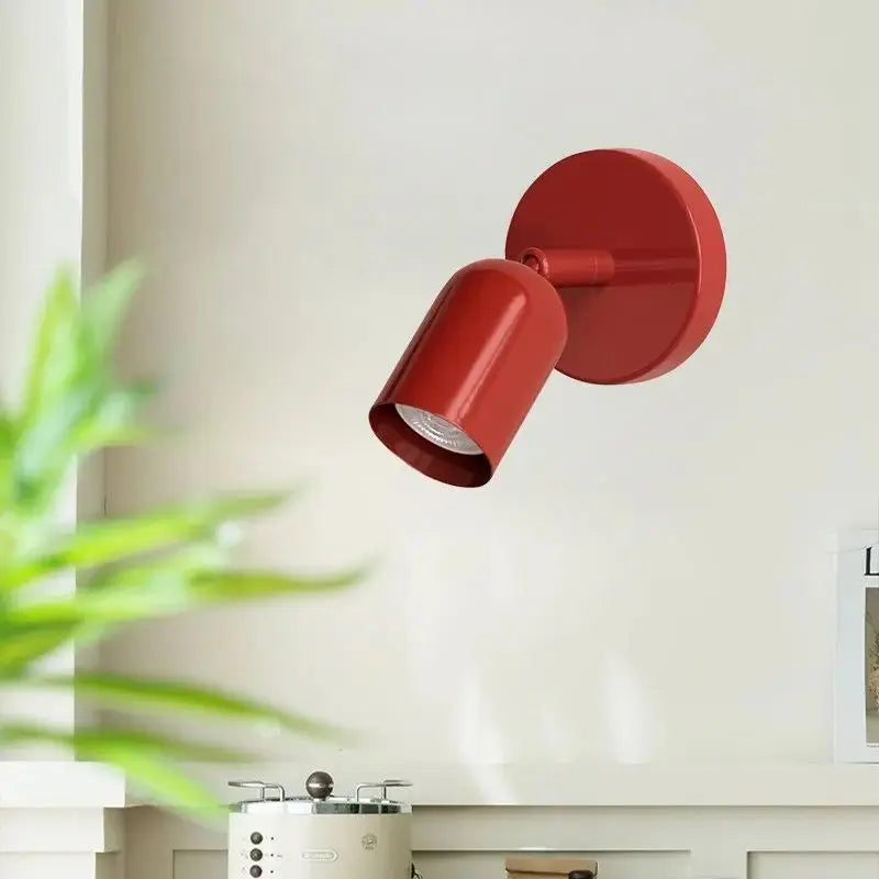 NordicLuxe | Subtle Macaron Wall Light | Aluminium Nordic Bedroom