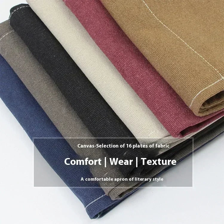 ProWear | Canvas Kitchen Apron | Unisex Chef & Workwear | Kitchen Essential Soft-Touch Fabric
