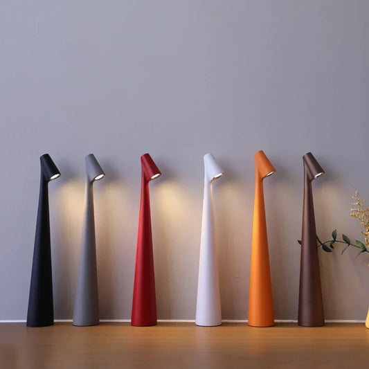 Glowora | LED Table Lamp | Rechargeable & Touch Dimmable | Touch Control Bedside