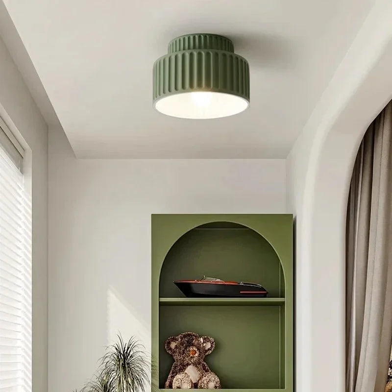 Nordic Ripple Ceiling Light | Sculptural Form, Soft Illumination | Bedroom