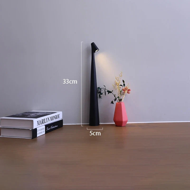 Glowora | LED Table Lamp | Rechargeable & Touch Dimmable | Touch Control Bedside