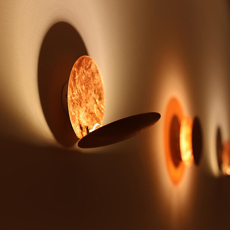 Lunaris Wall Light | Modern Solar Eclipse Inspired Wall Sconce | Bedroom
