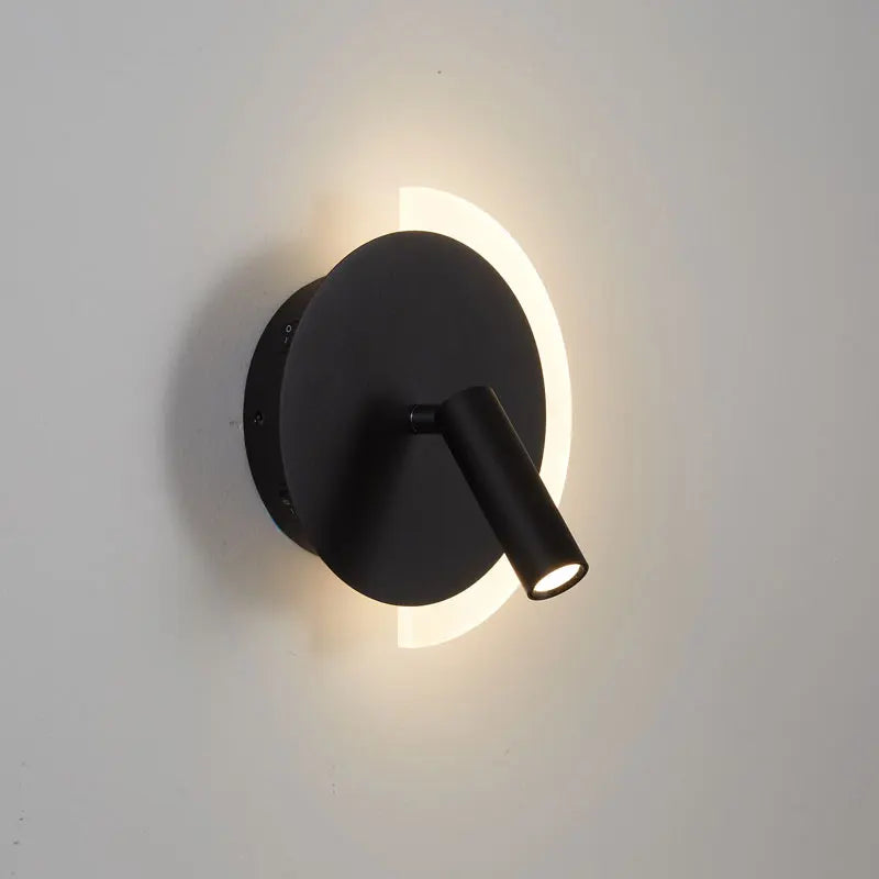 LunaSpot Wall Light | Modern LED Bedside Design | Nordic Bedroom